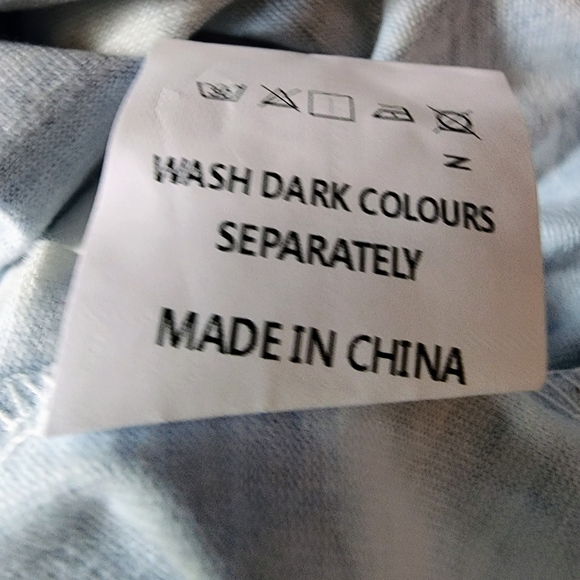 Stylish OUGES Women's V-Neck Pattern Pocket Mid Length Dress Size 2XL - Picture 6 of 13